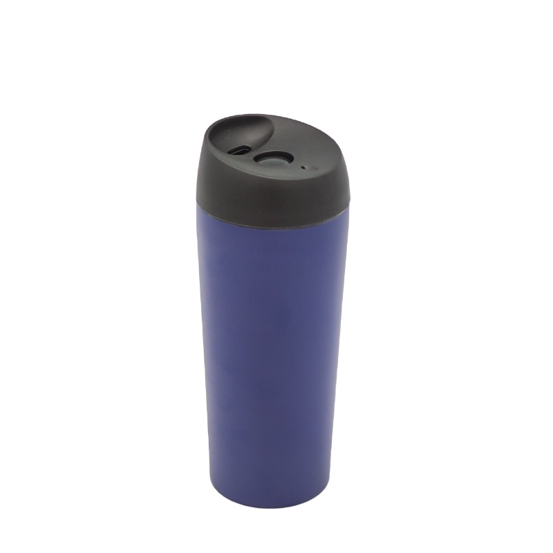 High quality stainless steel tumbler customized logo double wall vaccum cup travel coffee mug with 360 lid