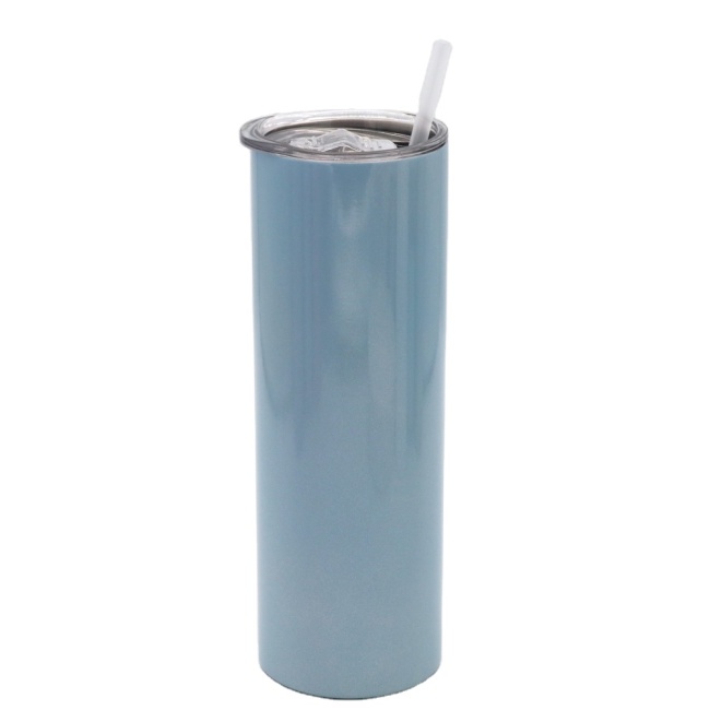 20/30OZ Skinny Stainless Steel Color Changing Thermos Bottle Insulated Flasks Vacuum Mug Straight Tumbler