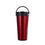 2023 Hot Selling 500 ml Custom Double Walled Stainless Steel Insulated Coffee Mug Travel Water Bottle With Handle Lid