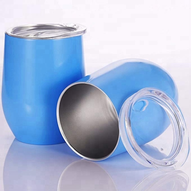 2023 custom logo 12oz double wall stainless steel vacuum insulated beer wine coffee tumbler cups