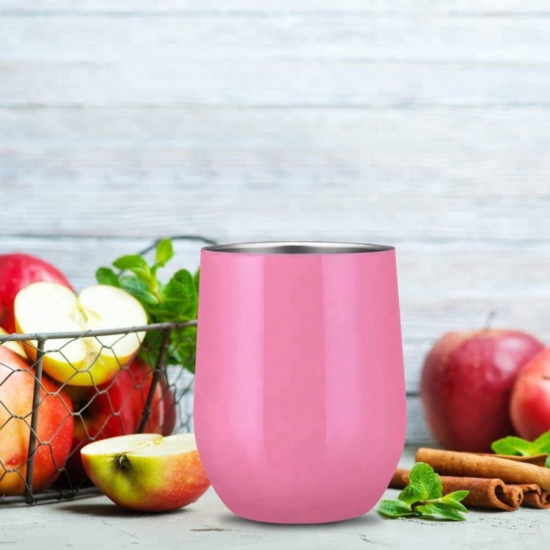 2023 custom logo 12oz double wall stainless steel vacuum insulated beer wine coffee tumbler cups
