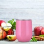 2023 custom logo 12oz double wall stainless steel vacuum insulated beer wine coffee tumbler cups