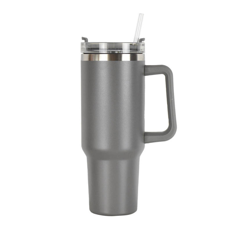 40OZ Double Wall Thermos Vacuum Insulated Flask Stainless Steel Water Bottle With Handle Coffee Tumbler