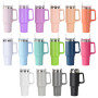 40OZ Double Wall Thermos Vacuum Insulated Flask Stainless Steel Water Bottle With Handle Coffee Tumbler