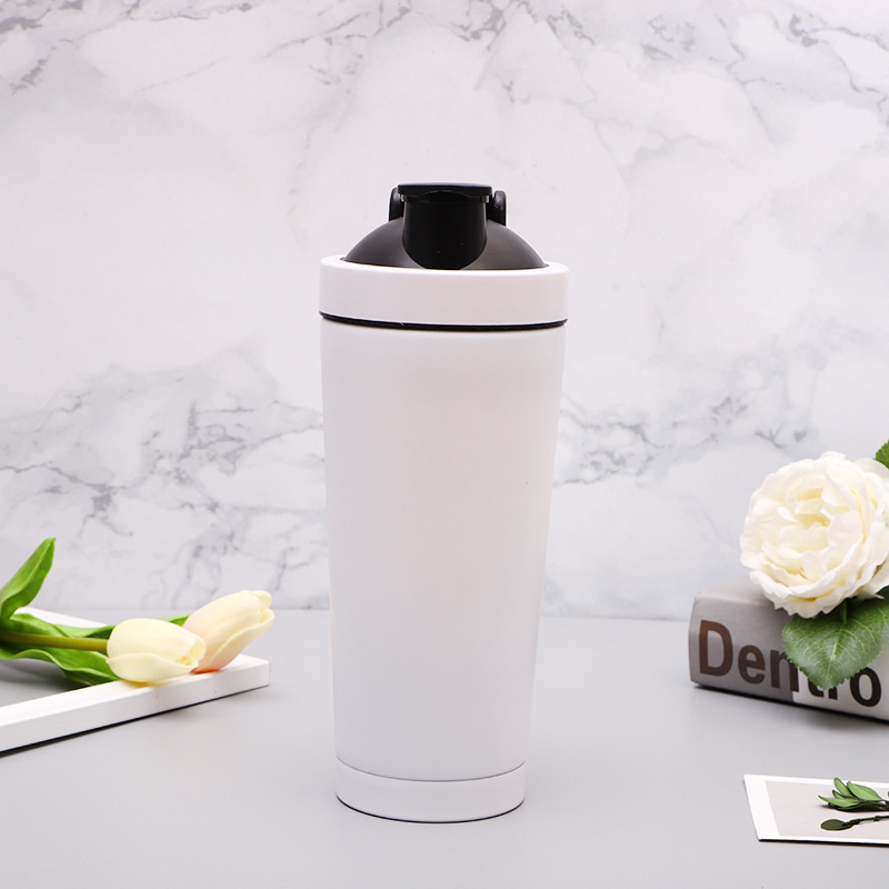 2023 Top Selling 750ml Stainless Steel Water Bottle Protein Gym Shaker Bottle