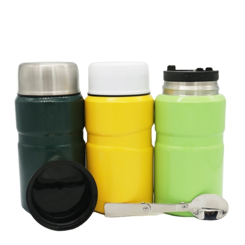 High Quality 750ML Stainless Steel Lunch Box Insulated Thermos Food Jar for Lids