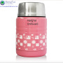 High Quality 500ml  stainless steel food jar lunch box  soup container water bottle with lid and spoon