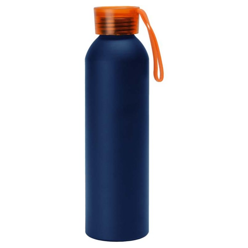 Factory Direct Supply Outdoor 650ml Aluminum Water Bottle Portable Travel Flask Sports Bottle with Rope Handle