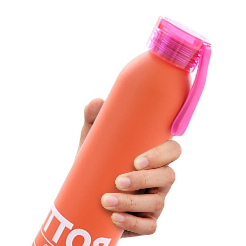 Factory Direct Supply Outdoor 650ml Aluminum Water Bottle Portable Travel Flask Sports Bottle with Rope Handle