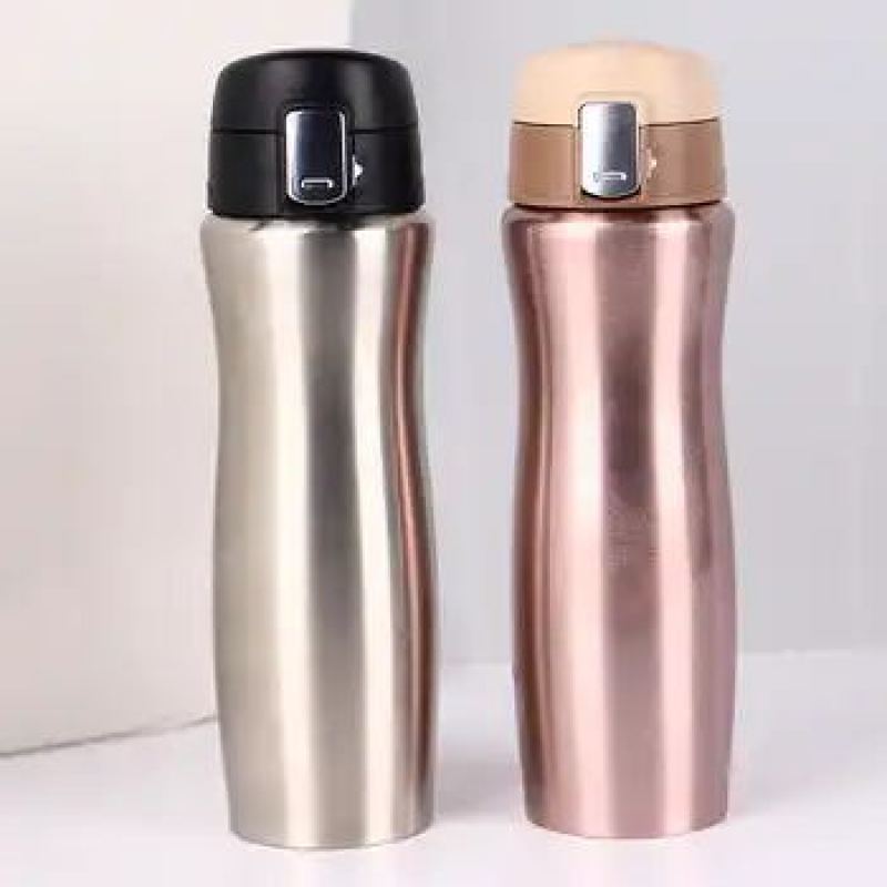 BPA Free Water Bottle Metal Insulated Water Flask Stainless Steel Bouncing Cup vacuum water bottle