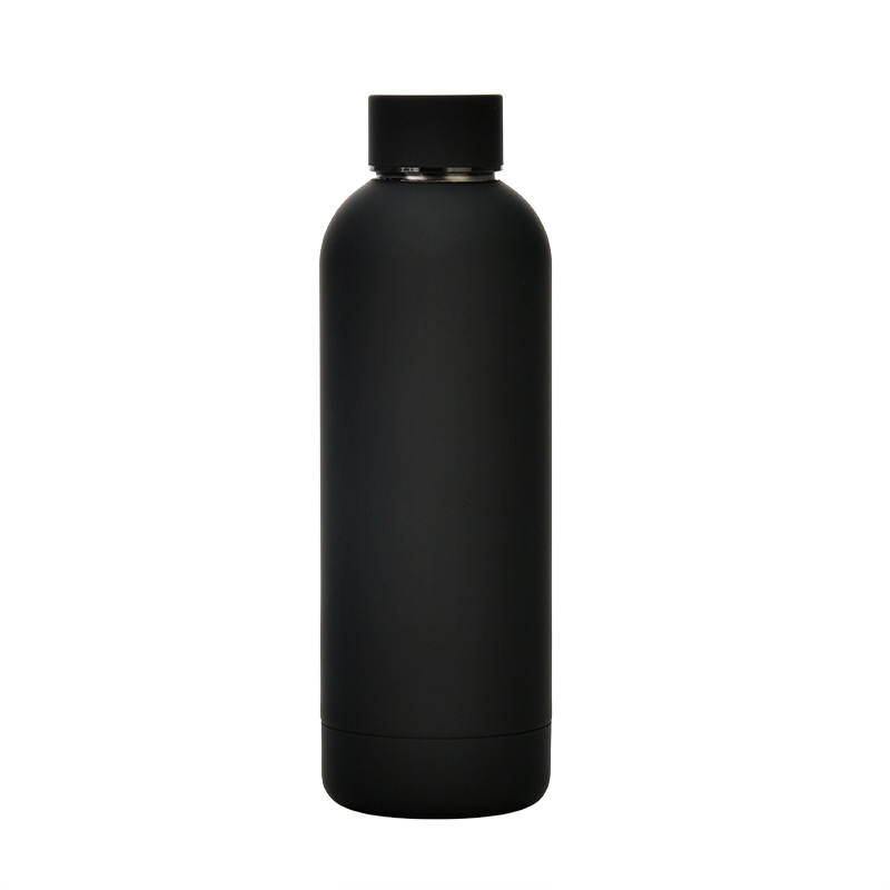 Custom Logo Factory Double Wall Stainless Steel Cup Insulated Drink Bottle Tumbler 500ml Thermos Water Bottle