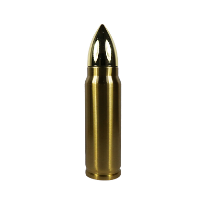 Factory direct sales 500ml custom bullet shape double stainless steel vacuum insulated water bottle