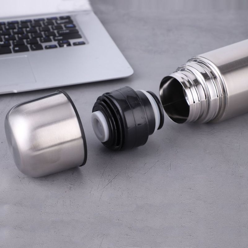 Factory Wholesale Stainless Steel Double Wall Vacuum Flask Insulated Thermos Bullet Shape Water Bottle