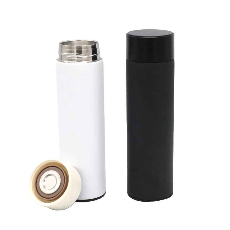 Hot Selling 500 ml Custom Stainless Steel Water Bottle with LED Temperature Display Double Wall Smart Thermos