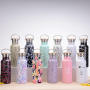 Double Wall Stainless Steel Vacuum Cup Insulated Thermos Drink Flask Water Bottle With Multiple Lids