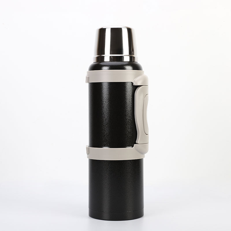 High Quality Large Capacity Double Wall Travel Water Pot Stainless Steel Insulate bottle Keep Hot&Cold With Handle lid