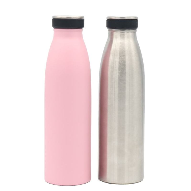 OEM 500ml Stainless Steel Vacuum Flask Insulated Milk Bottle Colorful Cola Hot and Cold Water Bottle