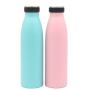 OEM 500ml Stainless Steel Vacuum Flask Insulated Milk Bottle Colorful Cola Hot and Cold Water Bottle