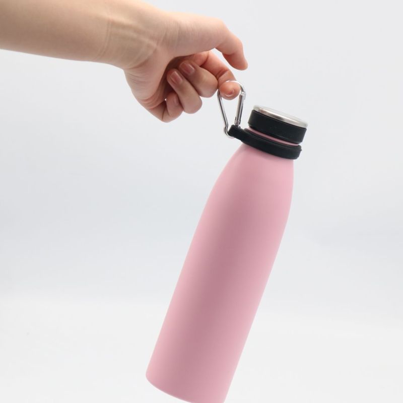 OEM 500ml Stainless Steel Vacuum Flask Insulated Milk Bottle Colorful Cola Hot and Cold Water Bottle