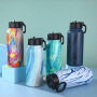 Eco Friendly Stainless Steel Wide Mouth Vacuum Flasks Insulated Thermos For Outdoor Sport Water Bottle