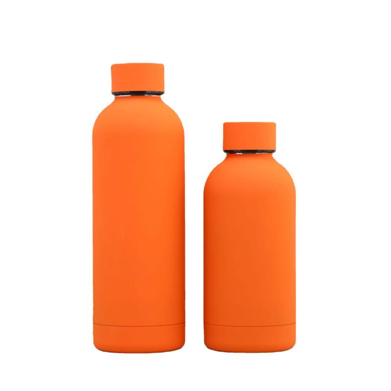 Eco-friendly Stainless Steel Double Wall Insulated Vacuum Flasks With Different Lids Thermos Water Bottle