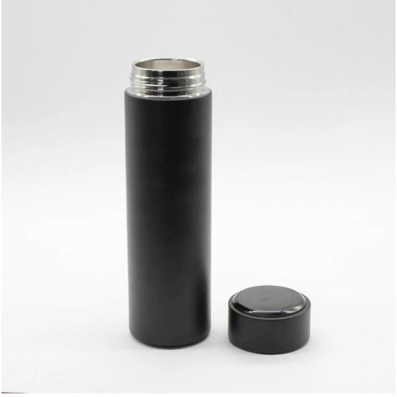 Stainless Steel Vacuum Flask 500ml Double Wall Insulated Tea Infuser Travel Bottle