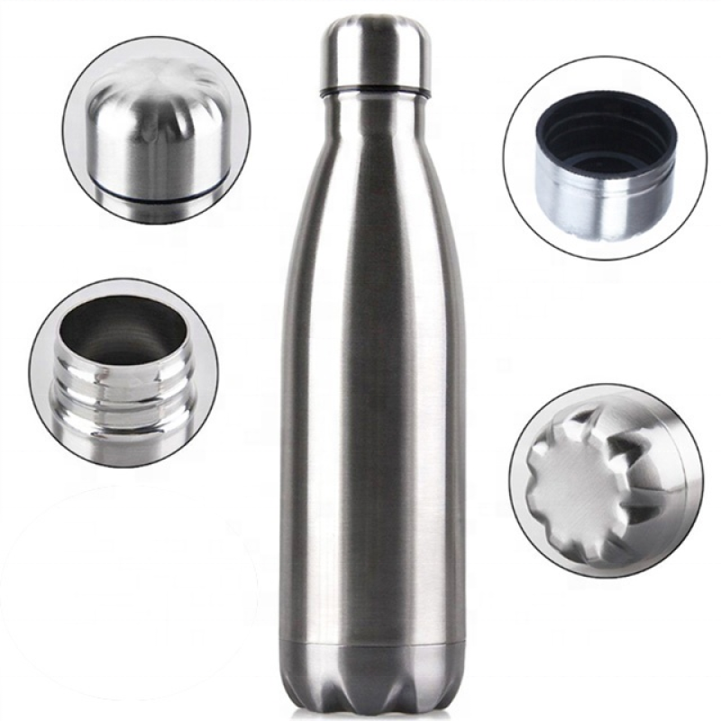 500ml Stainless Steel Thermos Bottle Insulated Vacuum Gym Customize Water Bottle
