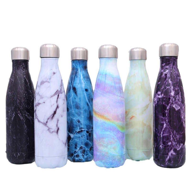 500ml Stainless Steel Thermos Bottle Insulated Vacuum Gym Customize Water Bottle