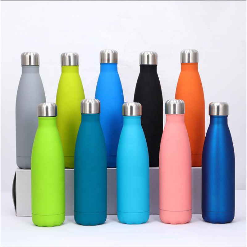 500ml Stainless Steel Thermos Bottle Insulated Vacuum Gym Customize Water Bottle