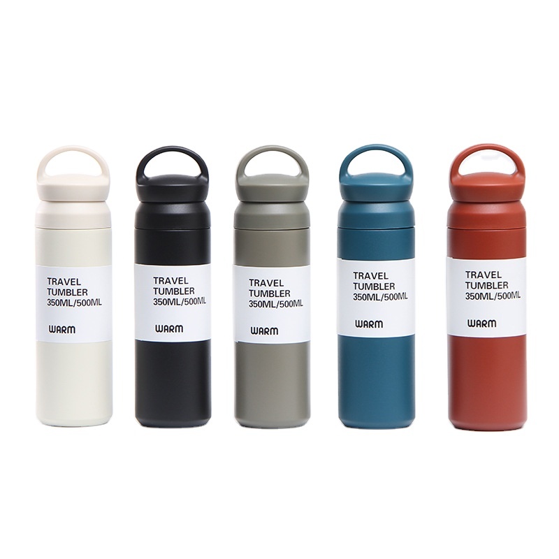 Japanese Style  Stainless Steel Double Wall Insulated Flasks Insulated Thermos Travel Cup Coffee Mug