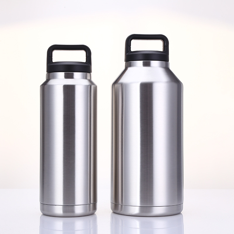 Stainless Steel Double Wall Vacuum Flasks Camping Cup Insulated Thermos Travel Water Bottle