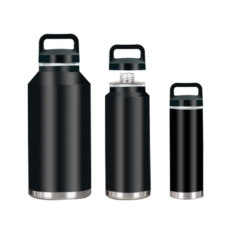 Stainless Steel Double Wall Vacuum Flasks Camping Cup Insulated Thermos Travel Water Bottle