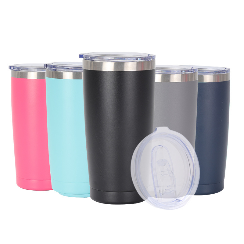 20OZ Stainless Steel Double Wall Vacuum Flasks Coffee Mug Insulated Thermos Tumbler