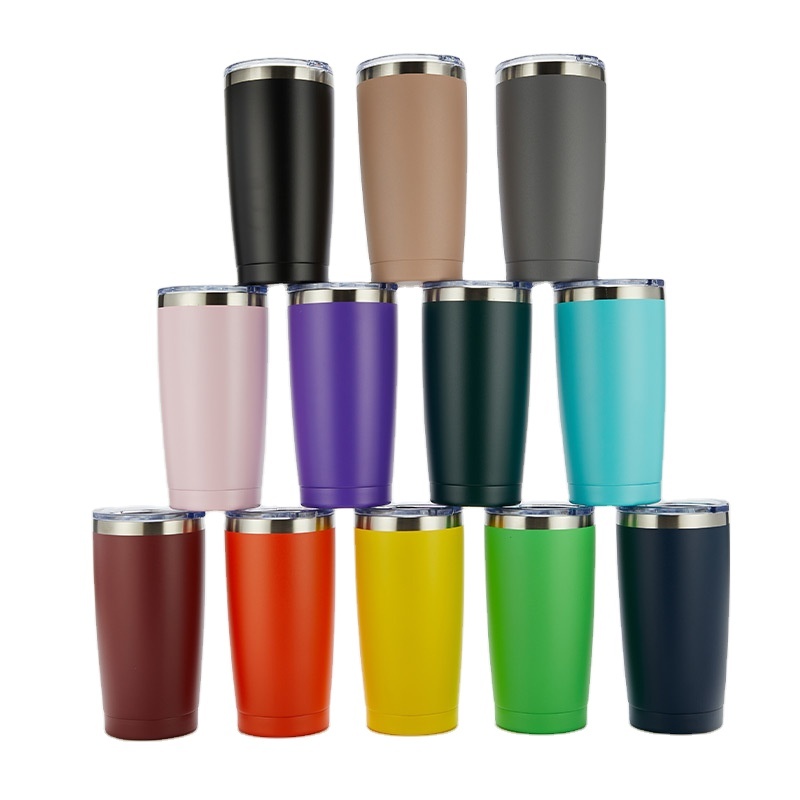 20OZ Stainless Steel Double Wall Vacuum Flasks Coffee Mug Insulated Thermos Tumbler