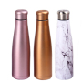 550ml Custom Colors Cola Shaped Sports Water Bottle Double Wall Stainless Steel Vacuum Thermos Flask