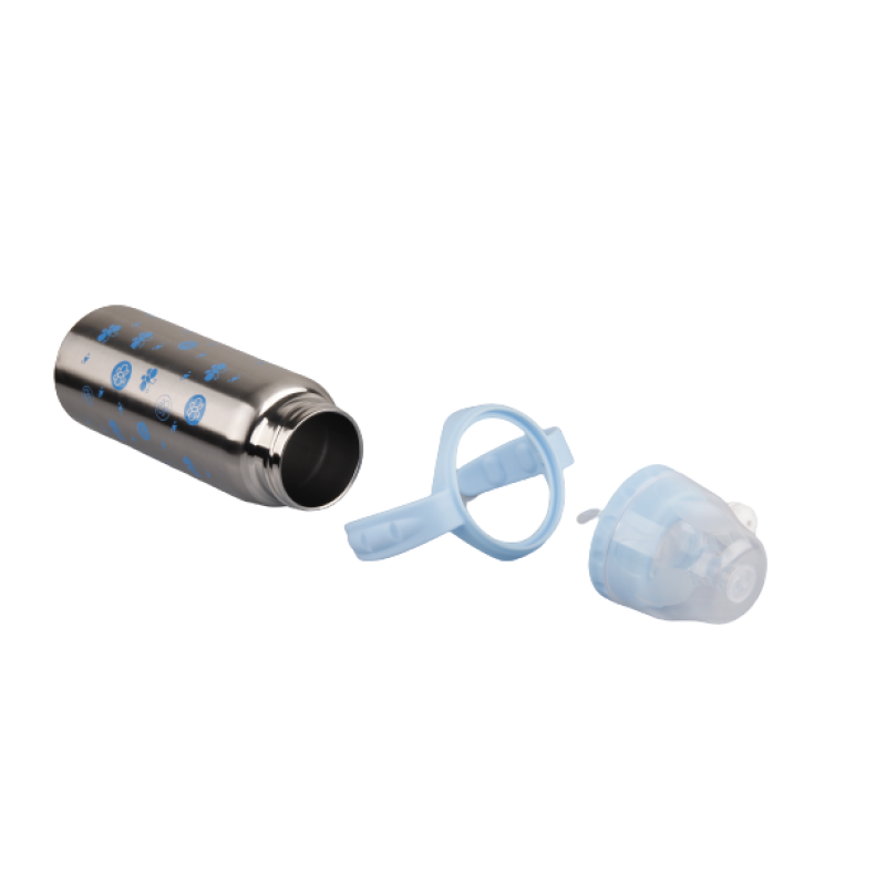 Baby Warmer Vacuum Bottle Stainless Steel Thermos Baby Feeding Supplies With Straw Lid Baby Water Bottle