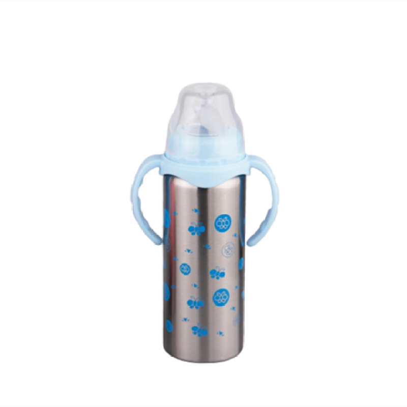 Baby Warmer Vacuum Bottle Stainless Steel Thermos Baby Feeding Supplies With Straw Lid Baby Water Bottle