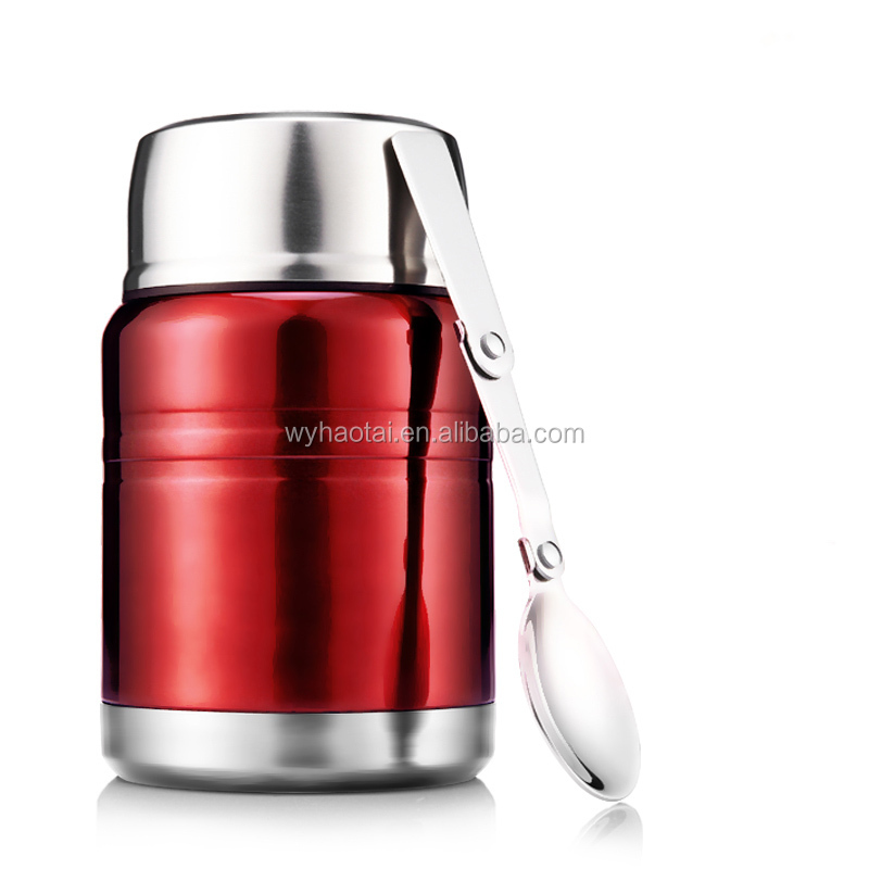 Stainless steel keep hot 24 hours thermos hot pot lunch box