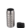 12oz 160z 18oz stainless steel diamond shape water bottle non slip portable double wall keep cold drinking bottle can cooler