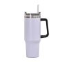 Adventure Quencher 40oz Stainless Steel Travel Vacuum Insulated Tumbler with Straw Lid and Handle