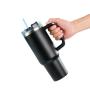 Adventure Quencher 40oz Stainless Steel Travel Vacuum Insulated Tumbler with Straw Lid and Handle