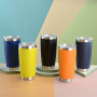 Stainless Steel Double Wall Vacuum Flasks Coffee Mug Insulated Thermos Tumbler