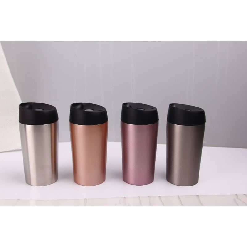Wholesale Stainless Steel Vacuum Insulated Thermos Flask With Silicone Sleeve Insulated Travel Coffee Mug