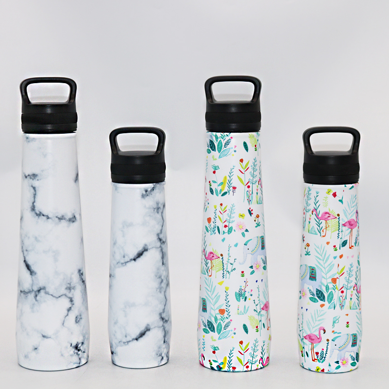 New Arrival Eco-friendly Stainless Steel Double Wall Insulated New Shape Thermos Vacuum Flask Water Bottle