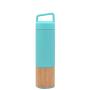 420ml High Quality Tumbler Bamboo Thermos Double Wall Stainless Steel Travel Mug with Lid