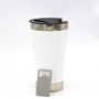 16oz car portable car cup Stainless steel vacuum spray thermos cup with bottle opener Beer mug