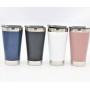 16oz car portable car cup Stainless steel vacuum spray thermos cup with bottle opener Beer mug