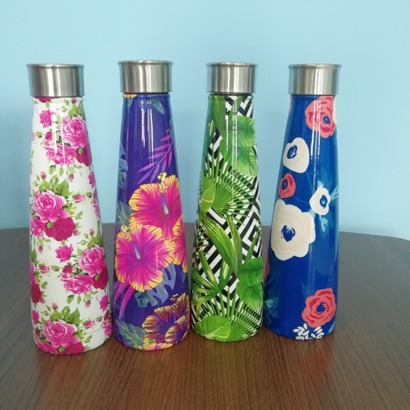 430ML Stainless Steel Water Bottle Insulated Vacuum Double Wall Hot Customize Water Bottle
