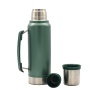 Hot Sale BPA Free 1L Thermos Outdoor Hammer Coated Vacuum Flask Double Wall Insulated Stainless Steel Water Bottle with Handle