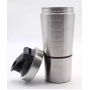 Custom gym insulated double stainless steel vacuum protein powder shaker cup with shaker ball